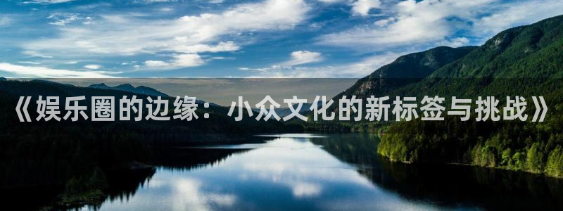 南宫NGapp官网下载：《娱乐圈的边缘：小众文化的新标签与挑战》