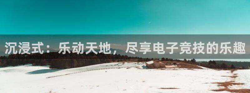 南宫南宫NG：沉浸式：乐动天地，尽享电子竞技的乐趣